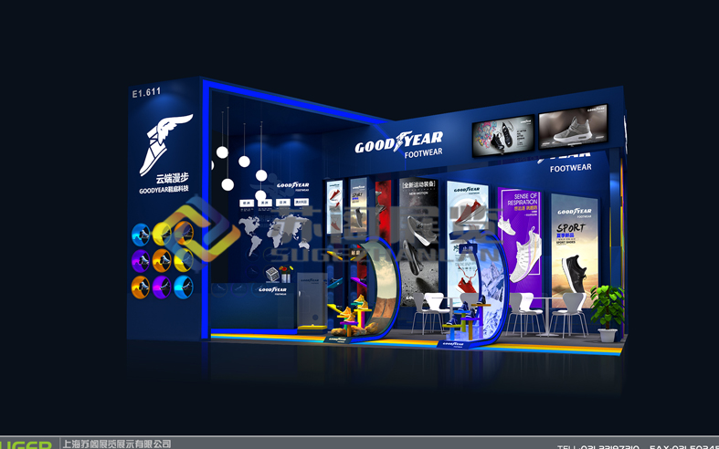 2021年第一季度上海展臺(tái)搭建